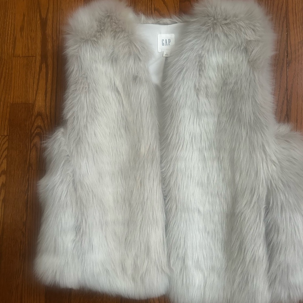 Gap Faux Fur Vest